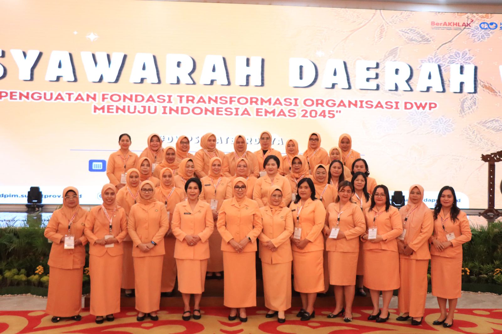 Musyawarah Daerah Ke-V DWP Provinsi Sumatera Utara: Perkuat Transformasi Menuju Indonesia Emas 2045