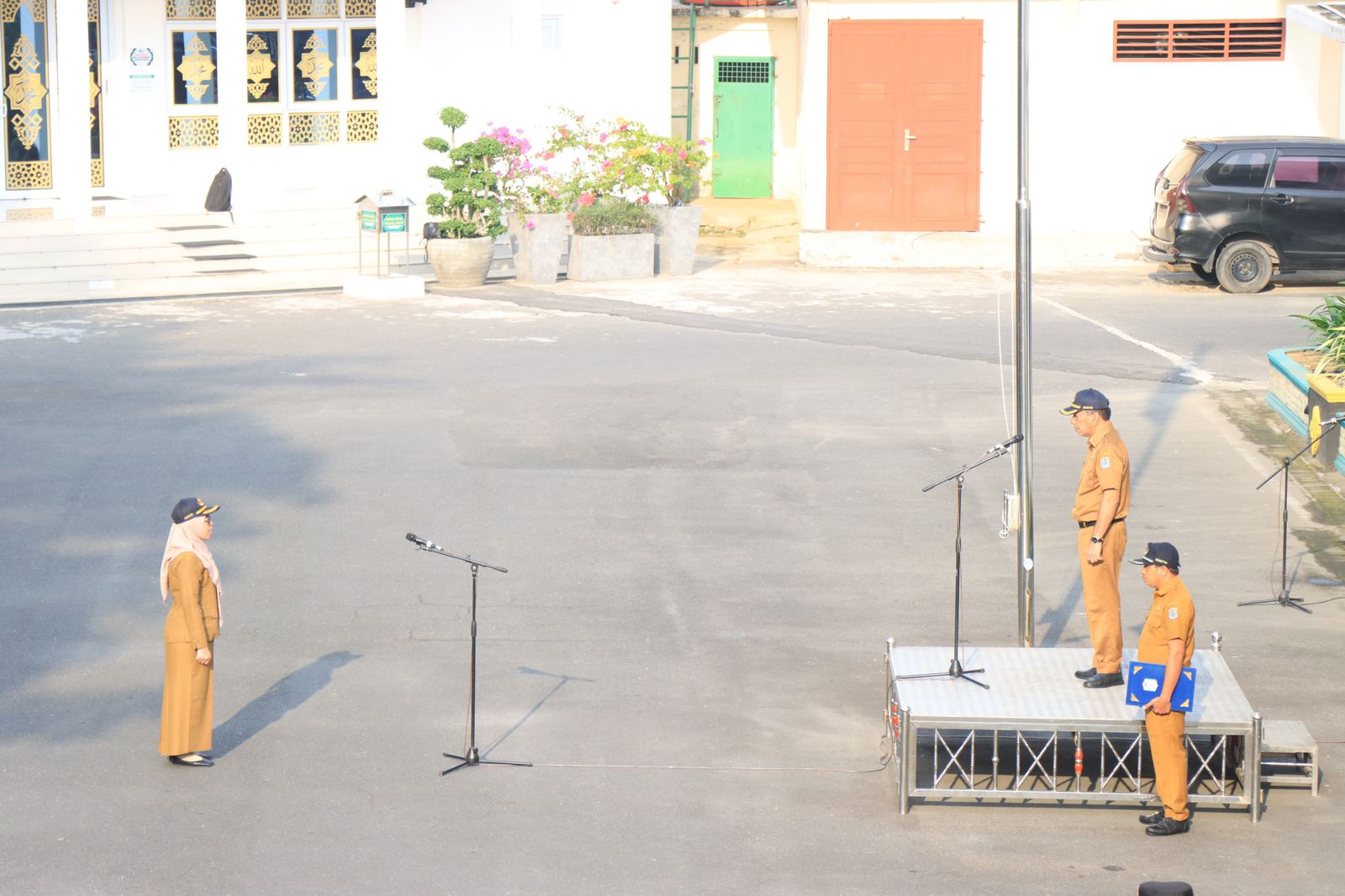 Pimpin Apel Gabungan