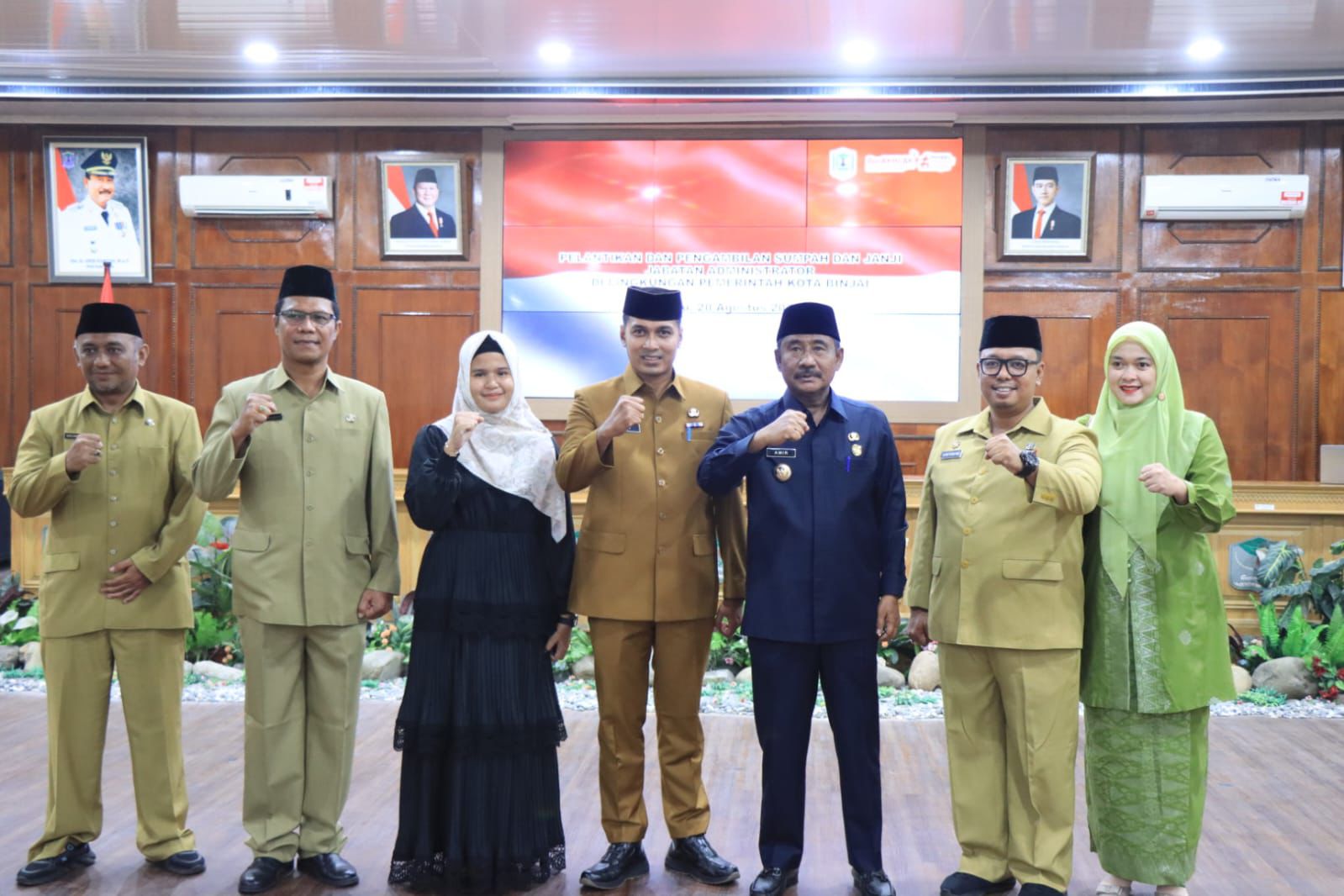 Pelantikan Pejabat Administrator