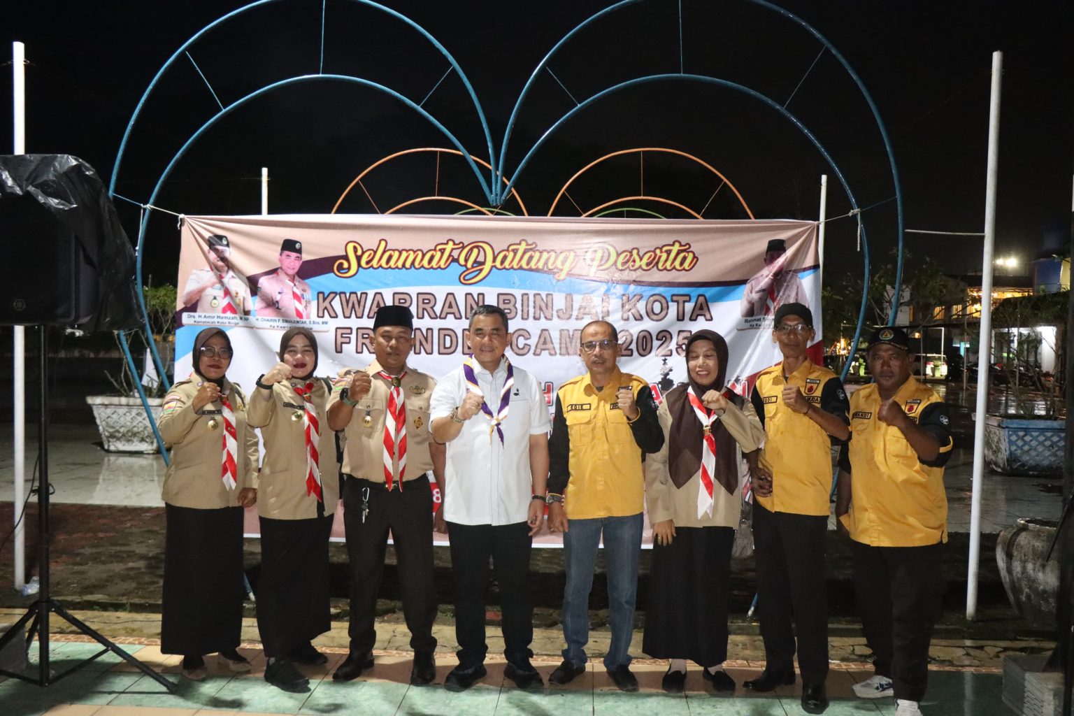 Wujudkan Generasi Tangguh, Kwarcab Binjai Gelar Perkemahan Persami Friendly Camp 2025