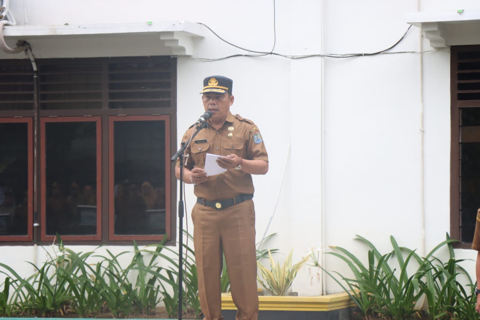 Pimpin Apel Gabungan Pemko Binjai