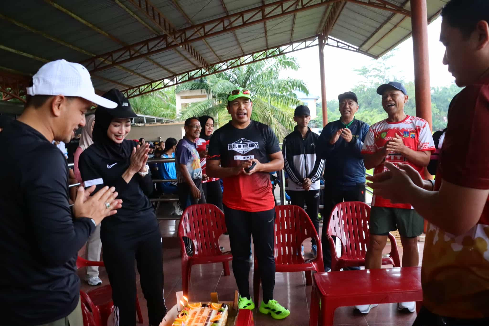 man Irdian Saragih Rayakan Ultah ke-43 di Tengah Warga, Ikuti CFD dan Fun Run di Tebingtinggi