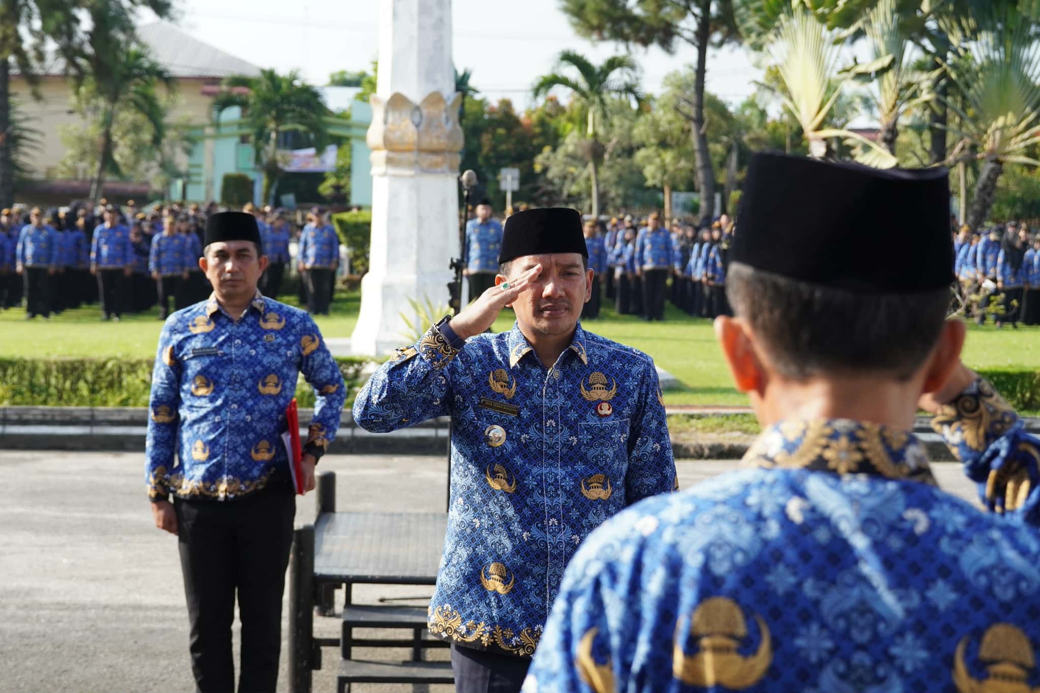 Wali Kota Tebing Tinggi Pimpin Upacara Peringatan HUT Korpri Ke-54 Tahun 2025