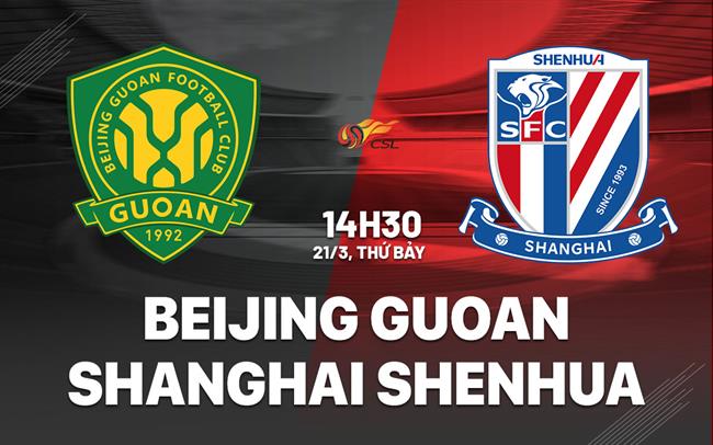 Beijing Guoan vs Shanghai Shenhua