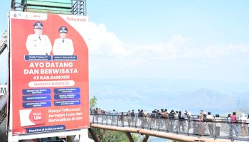 Samosir Diserbu Puluhan Ribu Pengunjung, PAD Tembus Rp1 Miliar dalam 6 Hari