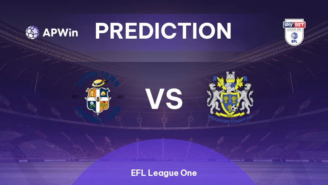Luton vs Stockport Luton vs Stockport