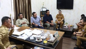 Kadis Kominfo Binjai Terima Audiensi DPC PIKI