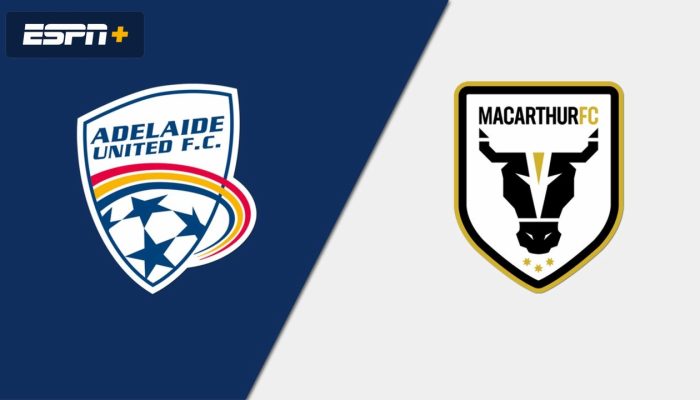 Adelaide United vs Macarthur