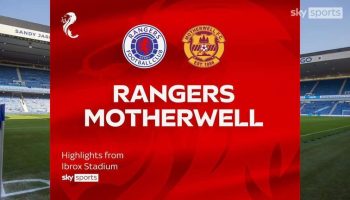 Rangers vs Motherwell