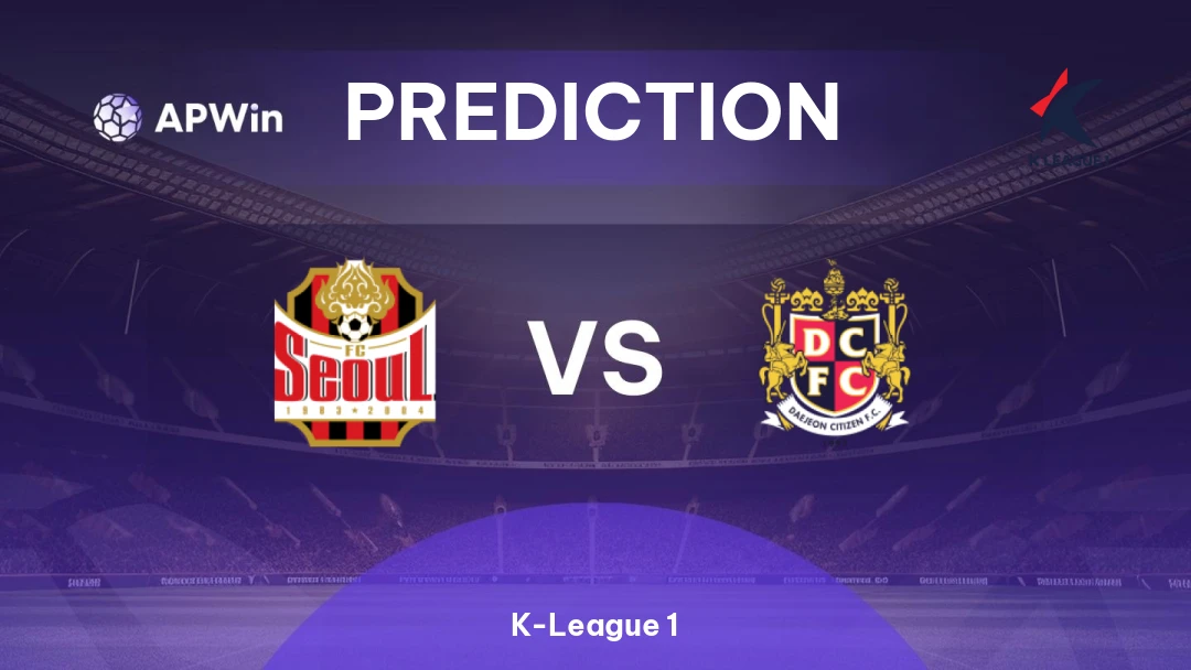 Seoul vs Daejeon Citizen Seoul vs Daejeon Citizen