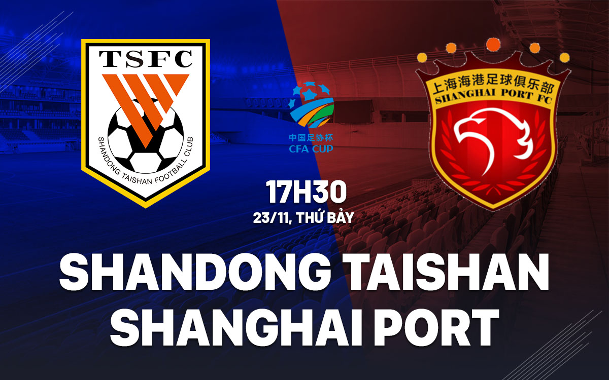 Shandong Taishan vs Shanghai Port