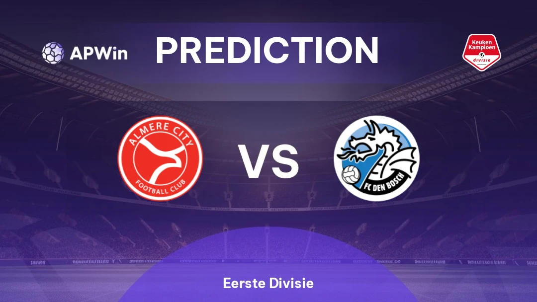 Almere City vs Den Bosch