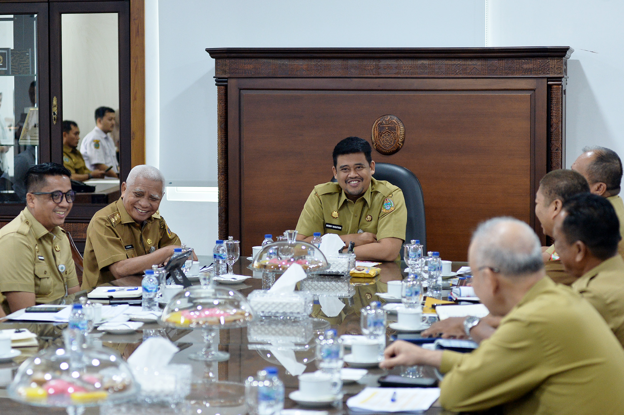 Gubsu terima Bupati Asahan (3)