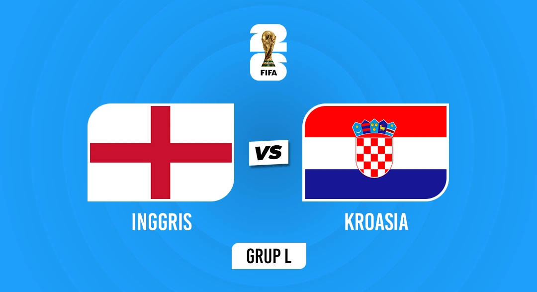 Inggris vs Kroasia Inggris vs Kroasia