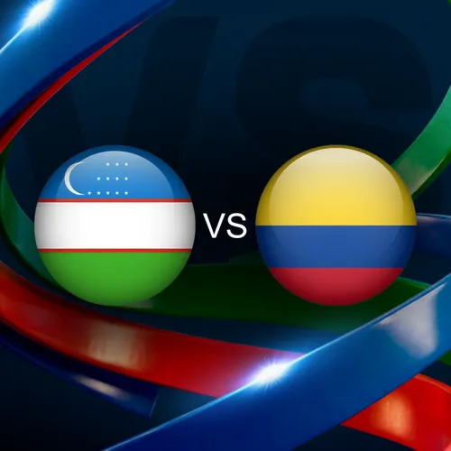 Uzbekistan vs Kolombia
